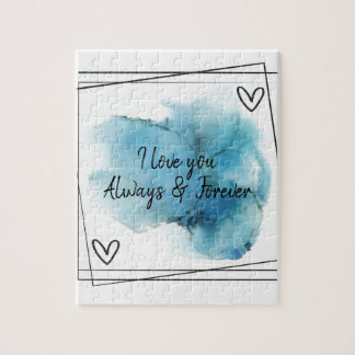 Eu te amo quebra-cabeça