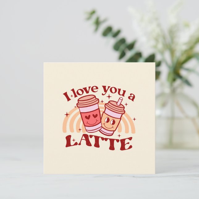 Eu Te Amo Um Latte (Em pé/Frente)