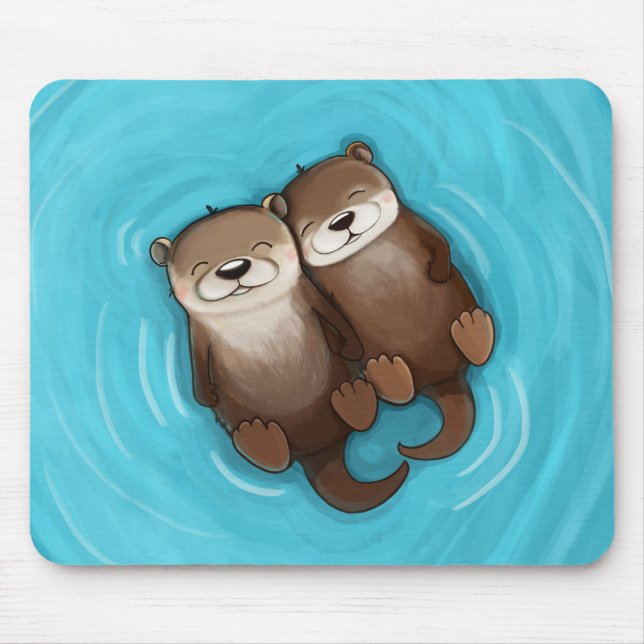 Eu te amo um Lotter Mousepad (Frente)