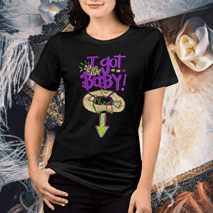 "Eu tenho a camiseta feminina do bebê Mardi Gras