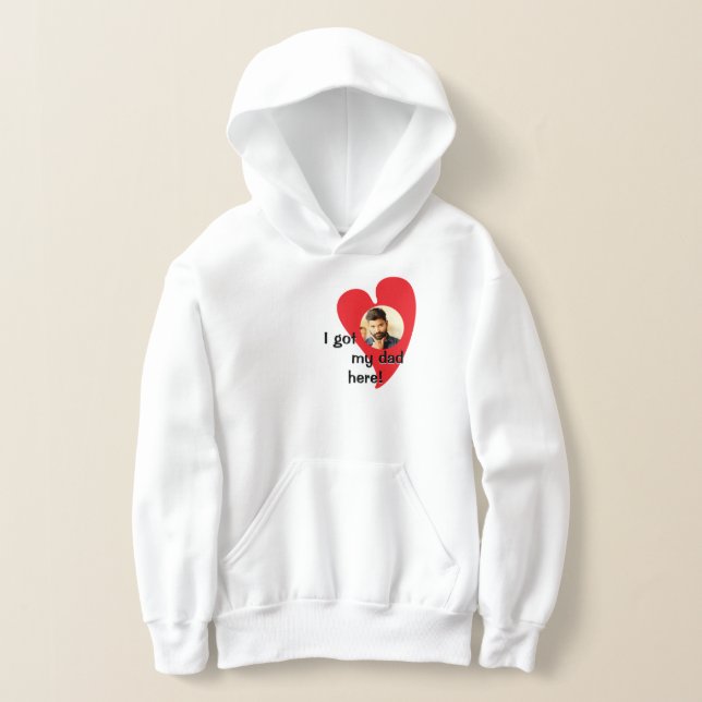 Eu tenho meu pai aqui! Personalização da Foto (Postura )