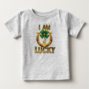 Eu Tenho Sorte - Design de Camisa Simbólica Negrit