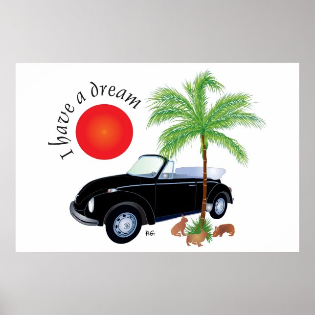 Eu tenho um Poster de sonho (Frente)