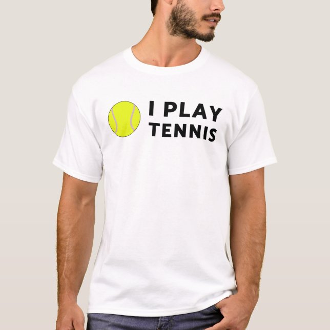 Eu toco camiseta tênis! (Frente)