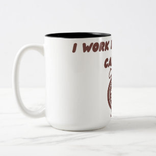 Eu Trabalho Melhor Com Caneca De Cafeína Xícara
