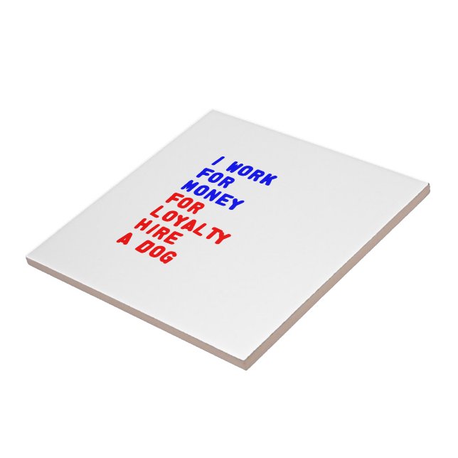 Eu Trabalho Por Dinheiro Por Lealdade Aluguer Um C (Lateral)