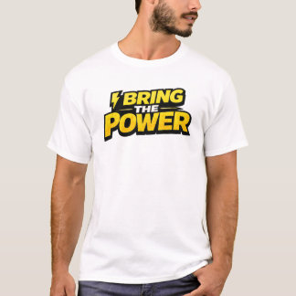 Eu Trago a Camiseta de Eletricista de Relâmpago El