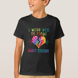 Eu Uso Vermelho Para Combater a Camiseta de Consci