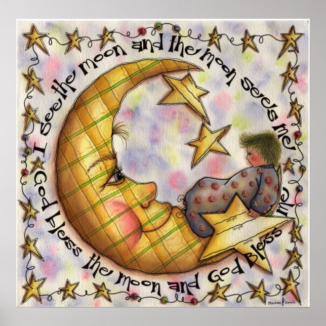 Eu vejo a lua - Poster (Frente)