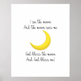 Eu vejo a Poster da lua