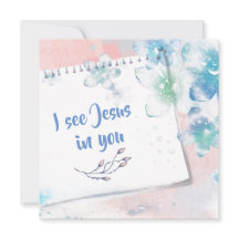 Eu vejo Jesus em você