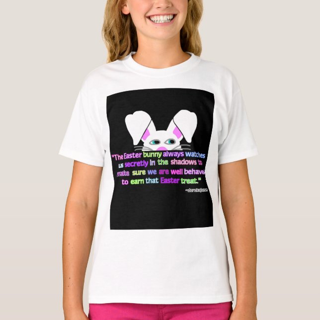 Eu Vejo Você, Garotas Coelhinhas Brancas De Camisa (Frente)