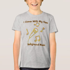 Eu Venho Com Minha Própria Camiseta de Música de F