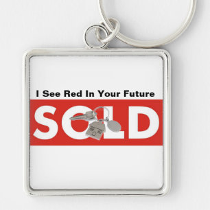 Eu ver o vermelho em seu chaveiro vendido futuro