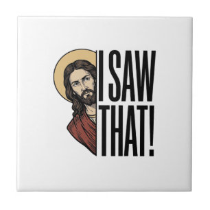 Eu Vi Esse Design Gráfico Religioso Divertido_1