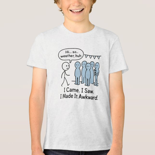 Eu Vi Que Fiz Uma Camiseta Engraçada - Engraçada (Frente)