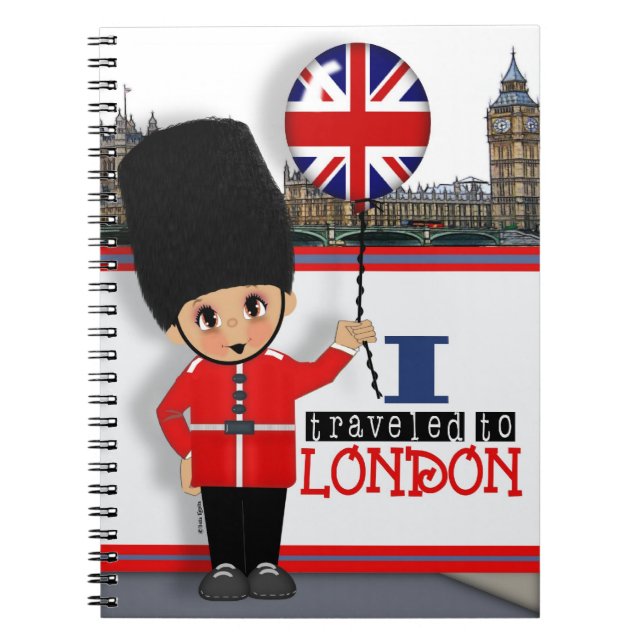 Eu viajei ao caderno de Londres (Frente)