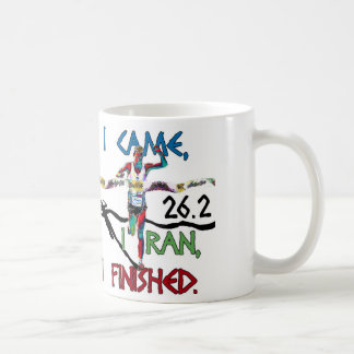 Eu vim, mim funcionei, mim terminei - a caneca