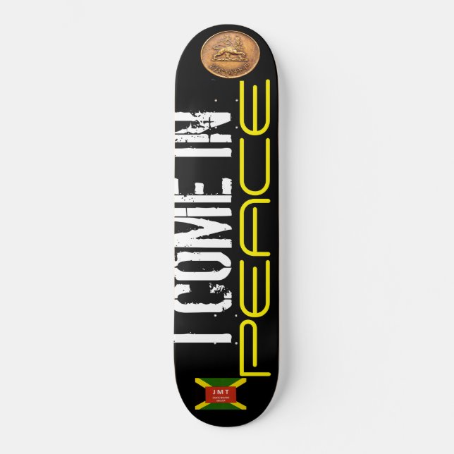 EU VIM NO skate PEACE (Frente)