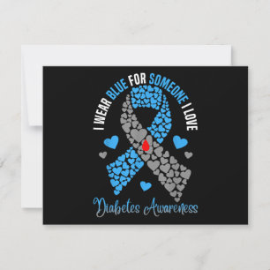 Eu Visto Azul Para Alguém Que Eu Amo Diabetes Tipo