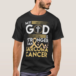 Eu Visto Camisa Amarela Sarcoma Cancer Fita Amarel