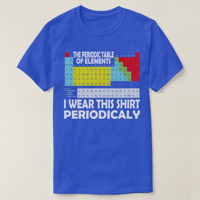 Eu Visto Esta Camisa Periodicamente (Frente do Design)