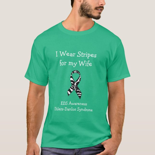 Eu Visto Listras para minha Camisa de Consciência  (Frente)