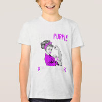 Eu Visto Roxo Para A Consciencialização Dos Namora