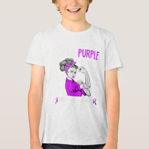 Eu Visto Roxo Para A Consciencialização Dos Namora