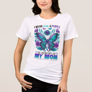 Eu Visto Roxo Teal Em Memória Da Minha Mãe Suicida