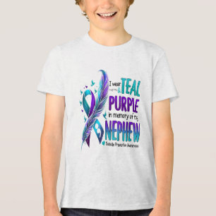 Eu Visto Roxo Teal Em Memória Do Meu Suicídio Do S