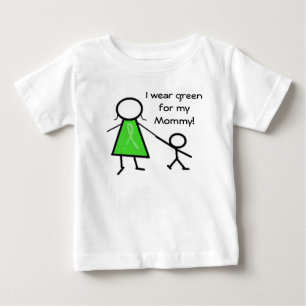 Eu visto verde para a minha camisa de mamãe