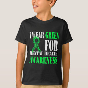 Eu Visto Verde Para Homens De Camisa De Consciênci