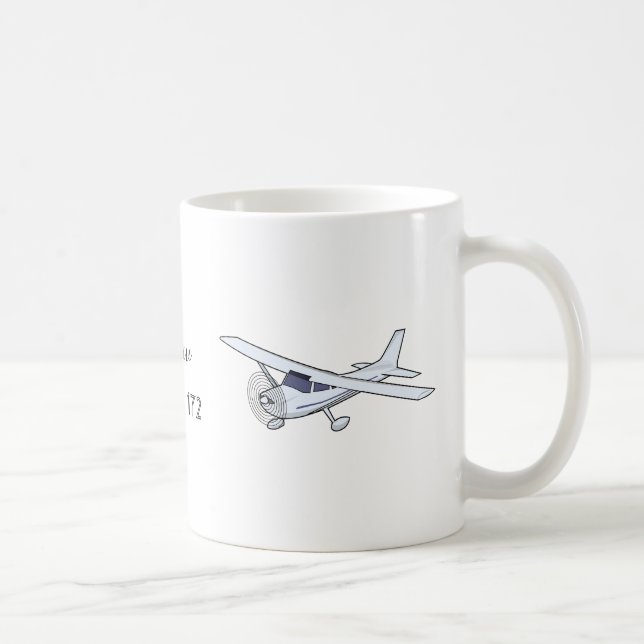 Eu voei a caneca de cessna 172 (Direita)