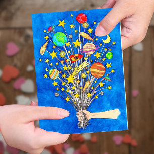 Eu vou te dar a lua e o cartão das estrelas