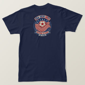 EUA 2026 Anfitrião Camisa Nome Número Personalizad