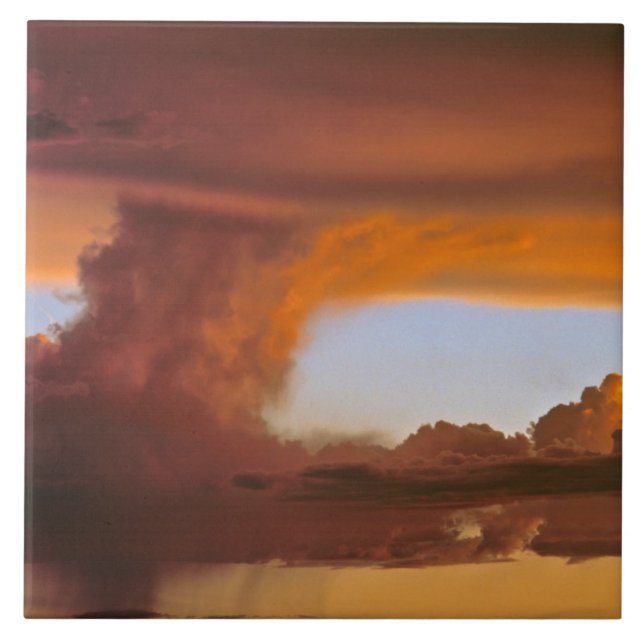 EUA, Arizona, Grand Canyon NP. criadas do pôr do s (Frente)