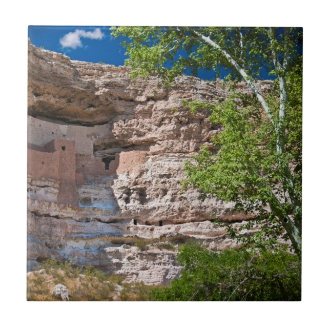 EUA, Arizona. Montezuma Castle, As Ruínas (Frente)