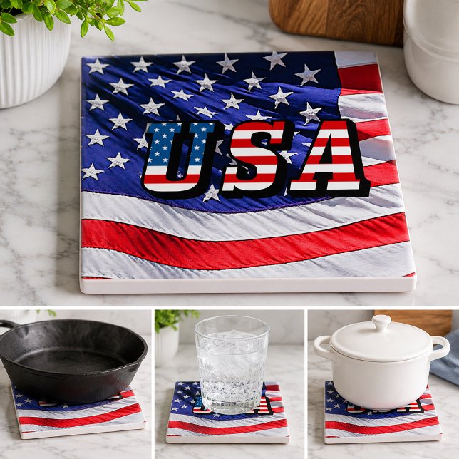 EUA - Bandeira Americana (USA - American Flag Tile)