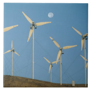 EUA, Califórnia, Altamont Pass, geradores eólicos.