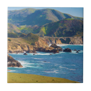 EUA, Califórnia. Panorama de Big Sur com Bixby