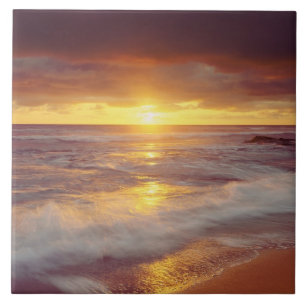 EUA, Califórnia, San Diego. Praia Sunset Cliffs