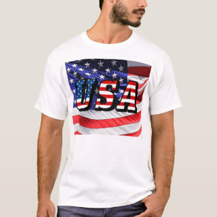 EUA - Camisa de Bandeira Americana