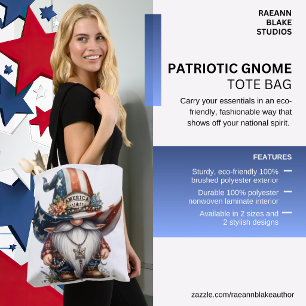 EUA Celebrando 250 Anos Bolsa Tote Gnome