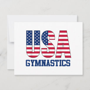 EUA com American Flag Gymnastics Sports