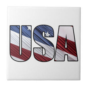 EUA em Red White e Blue American Patriotic Flag