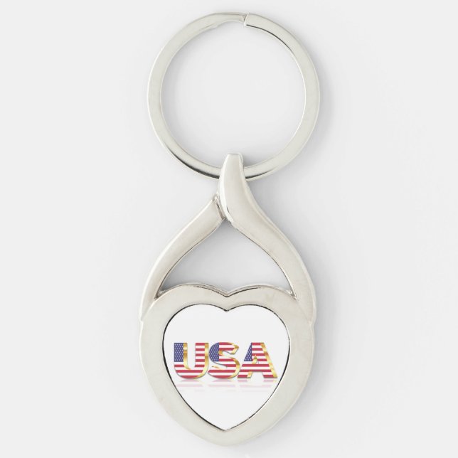 EUA Flag Chaveiro dos Estados Unidos da América (Frente)