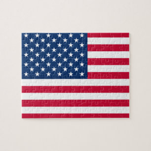 EUA Flag Jigsee Quebra-cabeça Estados Unidos da Am