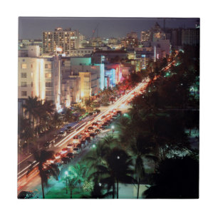 EUA, Flórida, Miami Beach, Ocean Drive, Art Deco