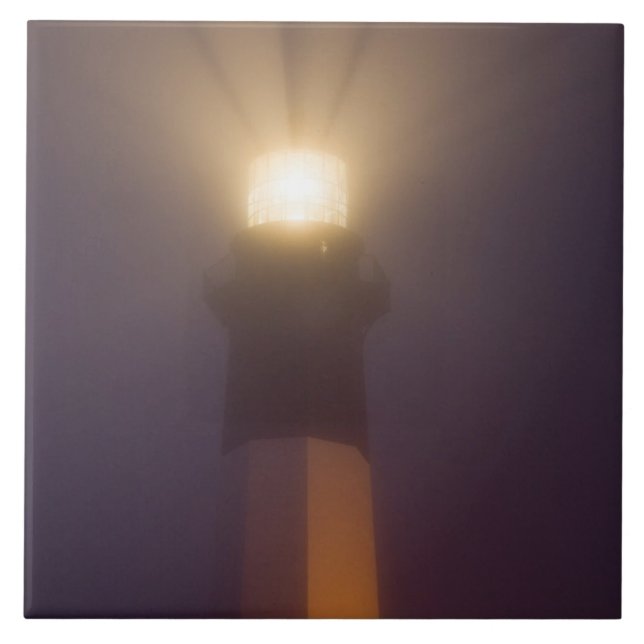 EUA; Geórgia; Savannah.  Farol da Ilha Tybee (Frente)